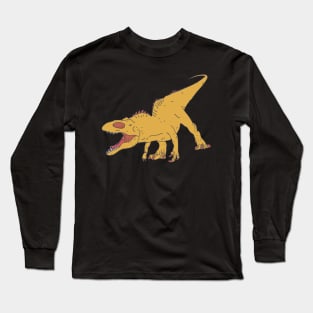 Acrocanthosaurus - Cretaceous Carnivore - Ancient Theropod Long Sleeve T-Shirt